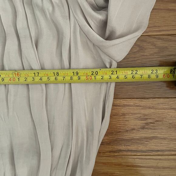 Intimately Free People Womens Bodysuit Blouse Smockin N Rockin Large Deep V Neck - Picture 10 of 10